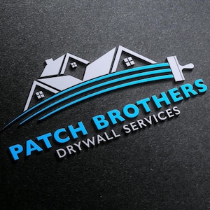 Baustellen Logo Design | Home Remodeling Business Logo | Haus Reparatur Logo Design | Trockenbau Dienstleistungen Logo | Zimmerei Logo | mit Carpenter-Logo