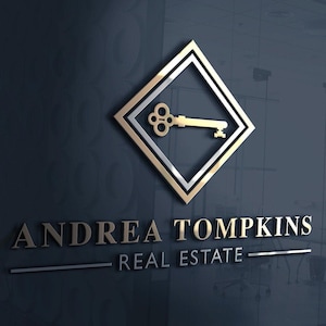 Realtor Logo Design | Real Estate Logo Design | Realty Business Logo | Property Maintenance Logo | Vintage Key Design | Realtor Branding
