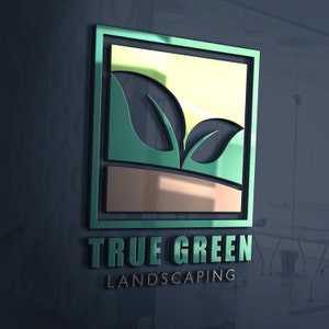 Logo Design | Leaf Logo | Grass Logo | Landscaping Logo | Lawn Care Logo | Lawn Care Design | Landscape Design | Lawn Maintenance Logo