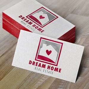 Real Estate Design | Real Estate Marketing | Real Estate Logo Design | Realtor Logo Design | Realtor Marketing | Heart Logo Design | Home