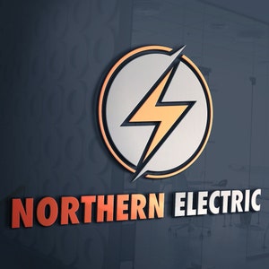 Logo Design | Electrician | Electric Company | Electric Business | Lighting Bolt Design | Electricity Design | Electric Design | Light Logo