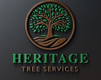 Tree Service Logo Design | Arbor Business Logo | Lawn Care Business Logo Design | Landscaping Logo | Landscaper Logo | Lawn Maintenance Logo