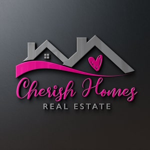 Logotipo de decoración del hogar / Logotipo de estilo del hogar / Logotipo de decoración del hogar / Diseño de logotipos / Marketing de decoración del hogar / Logotipo de Home Staging / Logotipo de diseñador de interiores