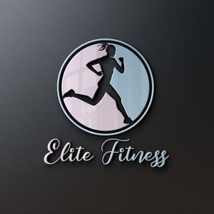 Logo-ontwerp voor persoonlijke trainers | Runner-logo | Fitness-logo | Pictogramlogo | Professioneel logo-ontwerp | Fit-logo | Body Fitness-logo | Trainer