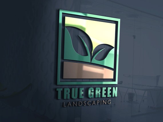 Landscaping Logo Lawn Care Logo Logo Design Lawn Etsy Ireland