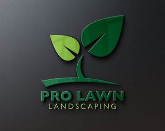 Landschaftsbau Logo Design | Gärtner Logo Design | Rasenpflege Logo | Landschaftsgestaltung | Gartenpflege Logo | Landschaftsbau Unternehmen