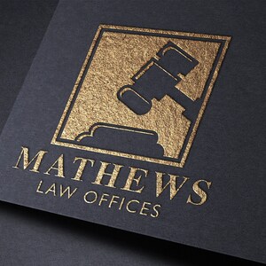 Lawyer Logo | Law Office Logo | Attorney Logo | Gavel Design | Logo Design | Professional Logo | Judicial Logo | Law Offices | Lawyer Design