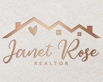 Real Estate Logo Design | Realtor Logo Design | Realty Logo | House Logo | Home Logo | Property Management Logo | Logo Design | Heart Logo
