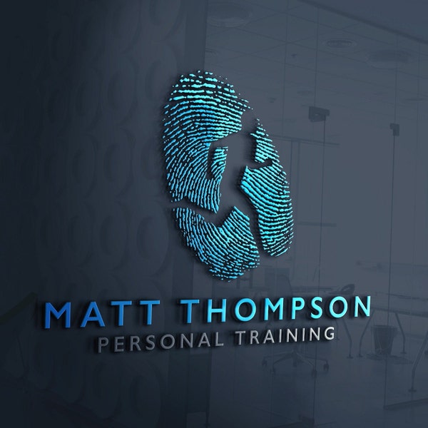 Logo fitness / Logo personal trainer / Design logo istruttore fitness / Marchio fitness / Design logo allenamento personale / Design logo fitness