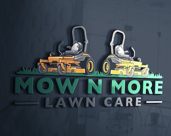 Landscaping Logo | Lawn Care Logo | Lawn Mower Design | Lawn Maintenance | Landscaper Logo | Landscape Design | Commercial Mower Logo Design