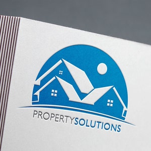 Property Management | Construction Business | Construction Management | Logo Design | Real Estate | Roofing Business | Roofing Logo | House