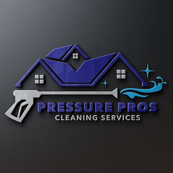 Pressure Washing Business Logo | Cleaning Service Logo | Pressure Washer Logo | Pressure Washing Design | Cleaning Logo | Home Cleaning Logo