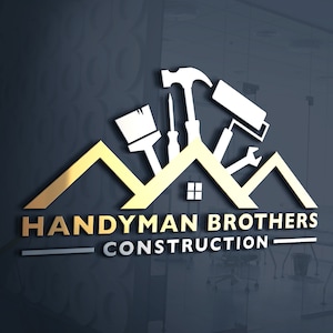 Logo Design | Construction Logo | Roofing Business Logo | Carpenter Logo | Handyman Services Logo | Builder Logo | Painting Business Logo