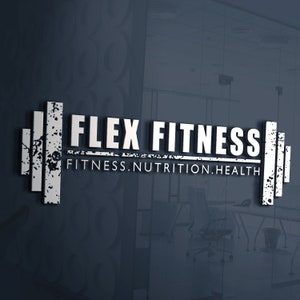 Fitness Training Logo | Personal Trainer Logo | Fit Logo | Barbell Logo | Weights Logo | Gym Logo | Athlete Logo | Fitness Trainer Logo
