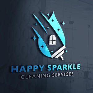 Window Cleaning Logo | Cleaning Business Logo | House Keeping Logo | Cleaning Services Logo Design | Cleaning Logo | House Cleaning Logo