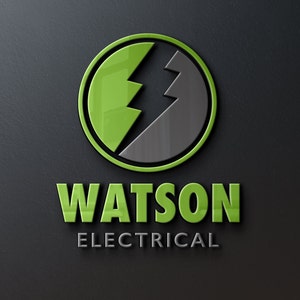 Electrician Logo Design | Electrical Design | Electric Company | Electric Business | Lightning Design | Electric Design | Thunder | Business