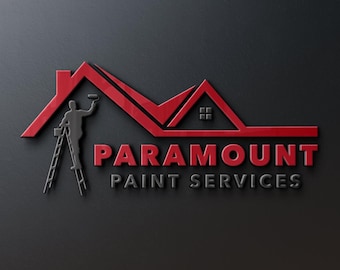 Painting Company Logo Design | Painting Services Logo | Painting Logo | Painter Logo Design | Home Remodeling Logo | Handyman Logo | Paint