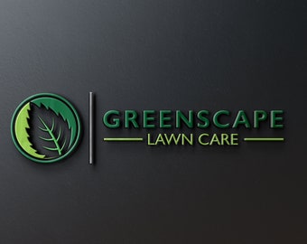 Lawn Care Logo Design | Landscaping Business Logo | Logo Design | Yard Care Logo | Landscaping Company Logo | Tree Service Logo | Landscape