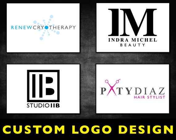 Hair Stylist Logo Design Barber Logo Design Clothing Line Etsy