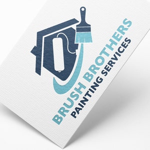 Painting Company Logo | Painting Services Logo | Handyman Services | Painting Logo | Painter Logo | Home Remodeling Logo | House Logo Design