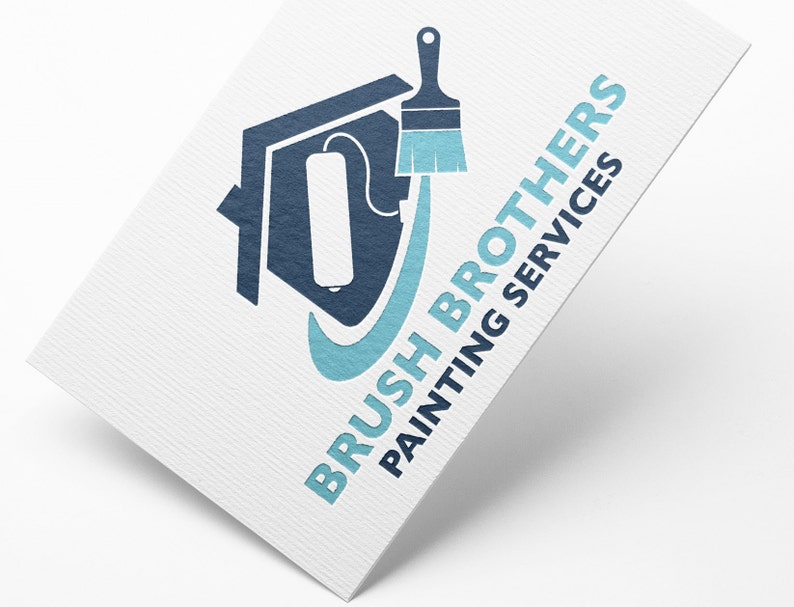 Painting Company Logo | Painting Services Logo | Handyman Services | Painting Logo | Painter Logo | Home Remodeling Logo | House Logo Design