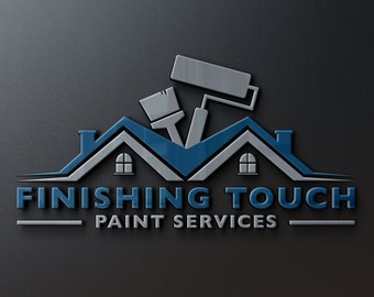 Logo Design | Handyman Services | Painting Business | Paint Services | Painter Logo | Painting Company | Home Repair Logo | Home Services