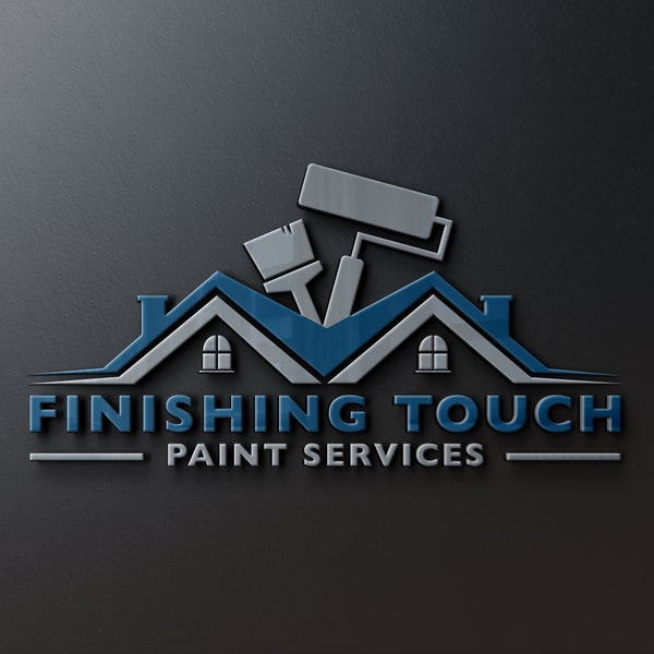 Logo Design | Handyman Services | Painting Business | Paint Services | Painter Logo | Painting Company | Home Repair Logo | Home Services