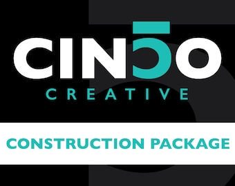 Construction Logo Package | Roofing Business Logo | Handyman Logo | Home Repair Logo | Builder Logo | Home Renovation Logo | Home Remodeling