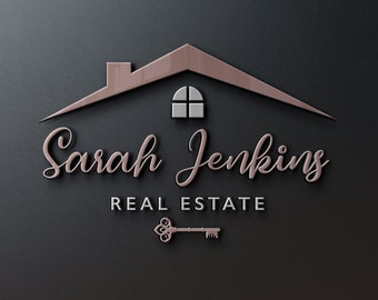 Realtor Logo | Real Estate Logo | Key Logo | House Logo | Home Logo | Modern Logo | Real Estate Design | Realtor Design | Realty Logo Design