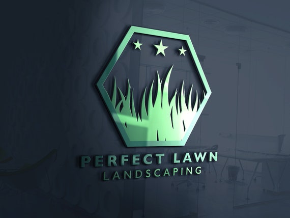 Landscaping Logo Design Landscaping Marketing Landscape | Etsy