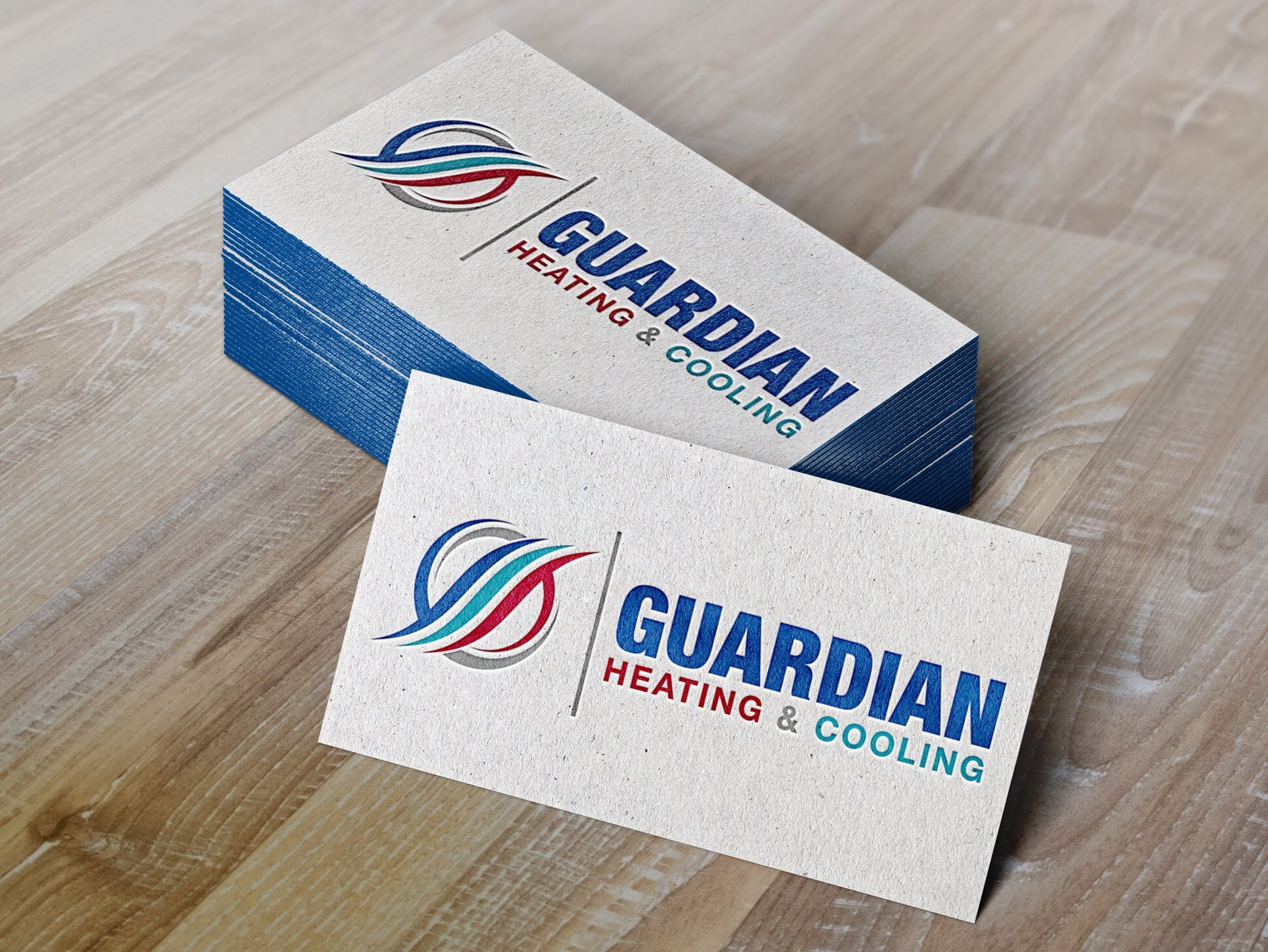 Logo Design Heating and Cooling HVAC Business Company - Etsy Singapore