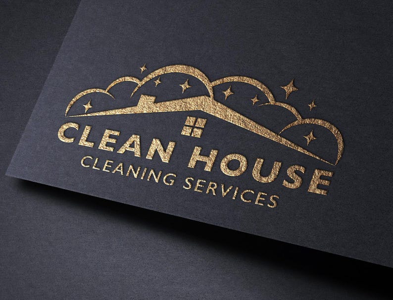 Cleaning Services Logo Design Cleaning Business Logo Housekeeping Logo