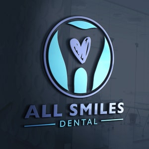 Dentist Logo | Dental Logo | Dentist Office Logo | Logo Design | Tooth Logo | Teeth Design | Dental Office | Oral Health Care | Health Care