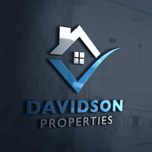 Construction Company Logo | Real Estate Logo | Realtor Logo | Property Logo | House Logo | Building Logo | Roofing Business Logo | Home Logo
