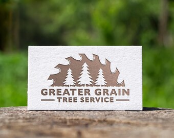 Tree Trimming Services Logo | Arbor Business Logo | Tree Logo | Landscaping Logo | Carpentry Business Logo | Carpenter Logo | Wood Carver