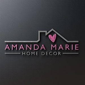 Home Decor Logo | Home Decoration Logo | Logo Design | House Logo | Home Logo | Personal Logo | Logo Design | Decor Design | Home Decor Logo