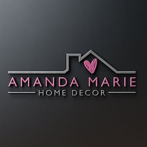 Logotipo de decoración del hogar / Logotipo de decoración del hogar / Diseño de logotipo / Logotipo de la casa / Logotipo del hogar / Logotipo personal / Diseño de logotipo / Diseño de decoración / Logotipo de decoración del hogar