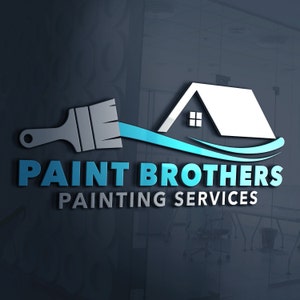 Painting Business Logo | Painting Service | Handyman Services Logo | Painting Logo | Painter Logo | Home Remodeling Logo | House Logo Design