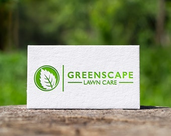 Rasenpflege Firmenlogo Design | Modernes Landschaftsbauunternehmen | Gartenpflege | Baumpflege | Mähservice | Gärtnerei