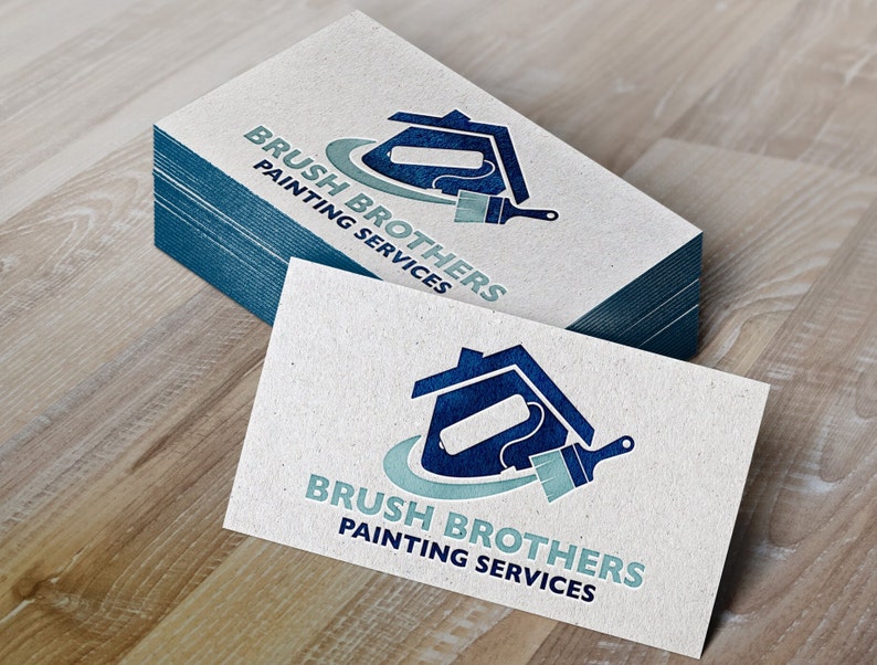 Painting Company Logo | Painting Services Logo | Handyman Services | Painting Logo | Painter Logo | Home Remodeling Logo | House Logo Design