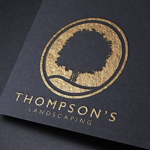 Landschaftsbau Logo Design | Landschaft Business | Baum Service Logo | Baum Logo | Baum Design | Icon Logo | Modernes Logo Design | Professionell