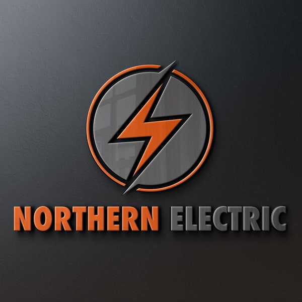 Electrician Logo Design | Electrical Design | Electric Company | Electric Business | Electricity Logo Design | Lightning Design | Business