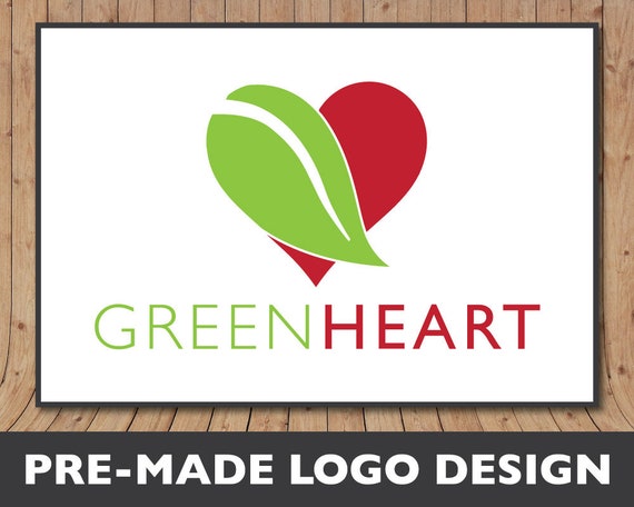 Organic Logo Design Health Nutrition Logo Fitness Logo Etsy