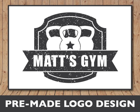 Fitness Logo Fit Logo Personal Trainer Logo Gym Logo Etsy