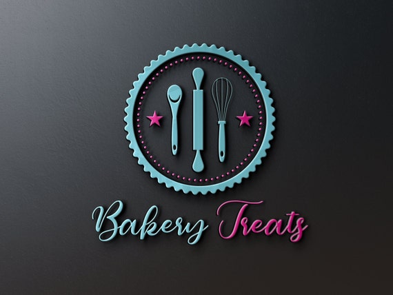 Bakery Logo Baker Logo Pastry Logo Bakery Tools Whisk Pastry Chef Chef Logo  Baker Design Bakery Design Pastry Logo Baker 