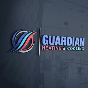 Logo Design | Heating and Cooling | HVAC Business | Company | Heating Cooling Business | Air Conditioning | Heating Air Conditioning Logo