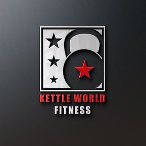 Cross Fit Gym Logo | Fitness Training Logo | Gym Design | Kettle Bell Logo | Fitness Logo Design } Fitness Instructor Logo | Gym Logo Design