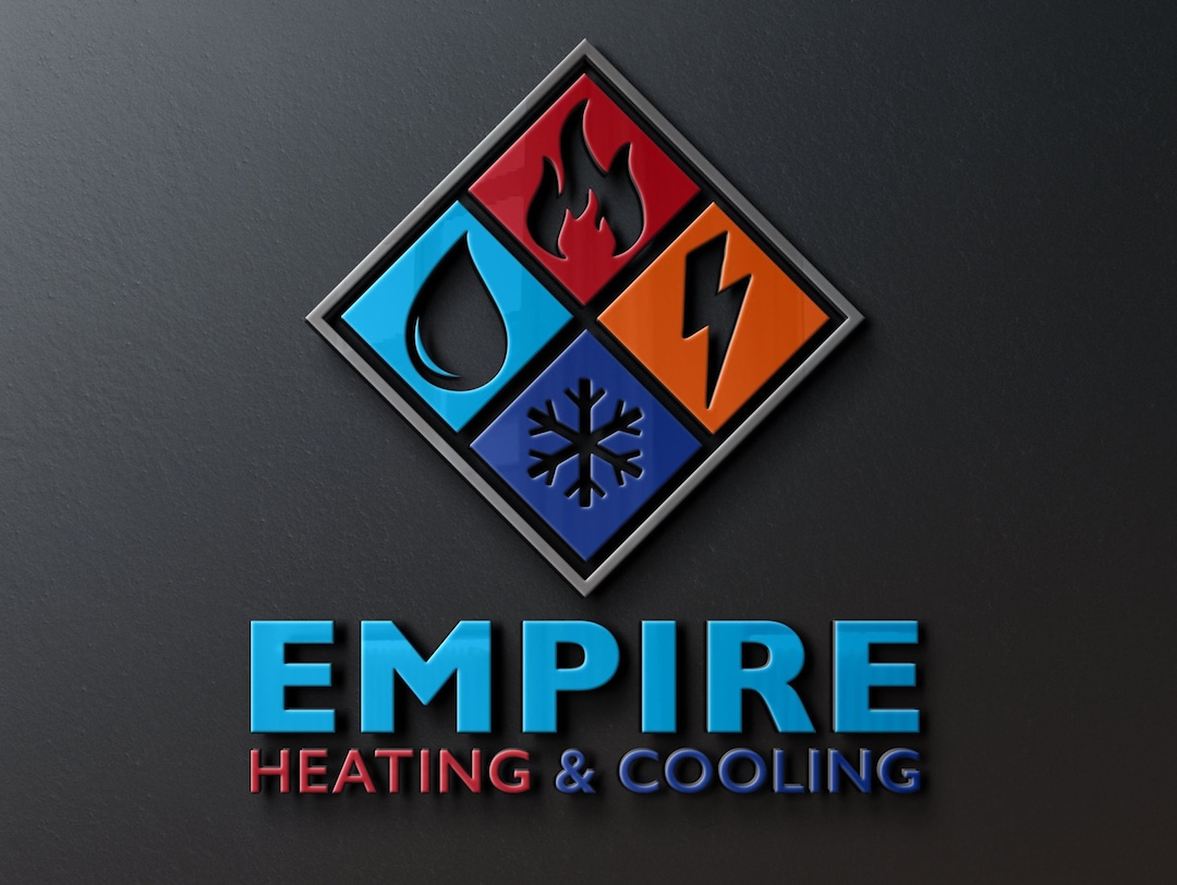 Logo Design Heating & Cooling Air Conditioning Business HVAC Logo Handyman Logo Design Personal
