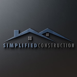 Construction Logo | Real Estate Logo | Roofing Business Logo | Home Repair Logo | Home Renovation Logo | Roofer Logo | Handyman Logo Design
