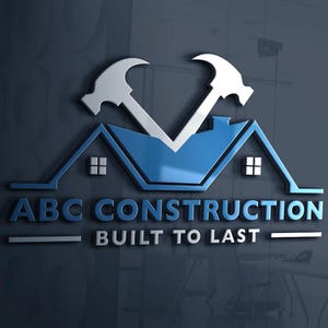 Home Remodeling Logo | Construction Logo | Roofing Logo | Handyman Logo | Home Repair Logo | House Design | Hammer Logo | Home Builder Logo